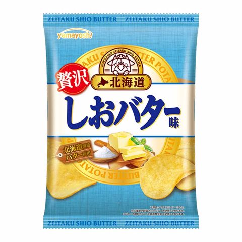 Yamayoshi Potato Chips Hokkaido Salt Butter Flavor 50g [Parallel Import]