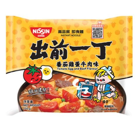 Nissin Demae Iccho Tomato Egg and Beef Flavour Instant Noodle 100g