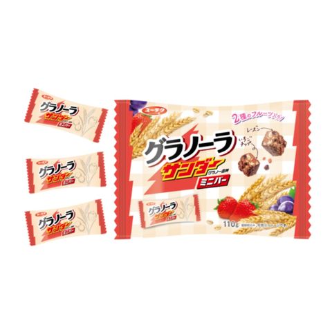 Yuraku Seika Thunder Chocolate Granola Bar 110g [Parallel Import]