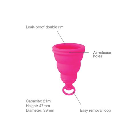 Intimina Lily Cup One Menstrual Cup 1 Piece (Designed specifically for first-time users.)