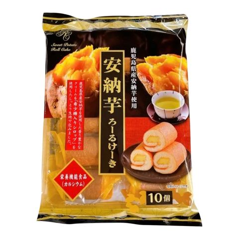 Yamauchi Roll Cake Sweet Potato Flavour 140g