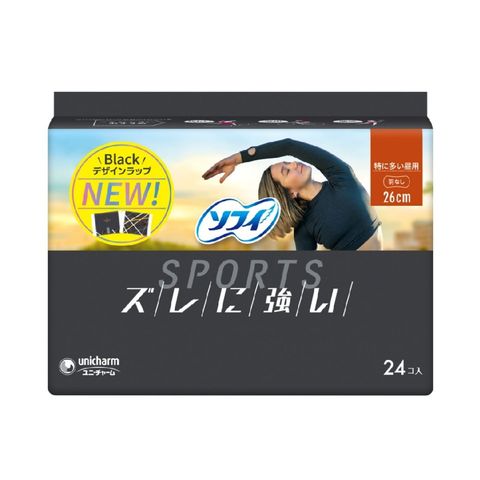 Unicharm Sofy Sports Daily Pad 26cm 24 Pieces [Parallel Import]