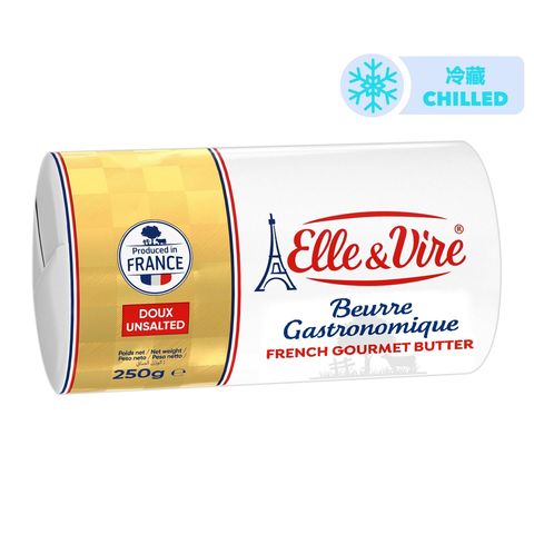 Elle & Vire Unsalted Butter Roll 250g