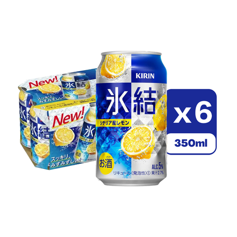 Kirin Ice Breaker Sicilian Lemon Chu-Hai Alc.5% 350ml x6 [Parallel Import]