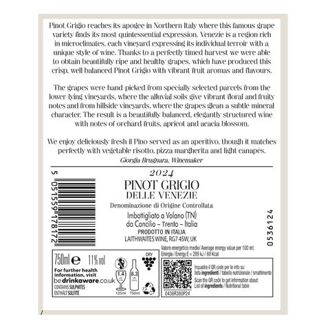 Il Pino Pinot Grigio 750ml