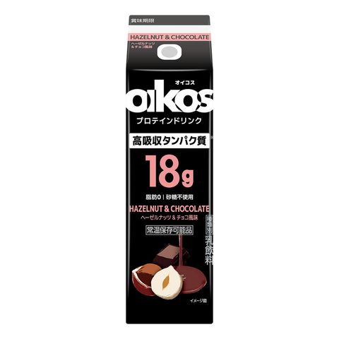 Oikos 高吸收蛋白飲 榛果巧克力  味 240毫升