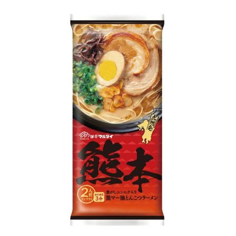 Marutai Kumamoto Black Garlic Oil Tonkotsu Ramen 186g [Parallel Import]