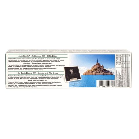 La Mere Poulard French Shortbread Biscuits with Pure Butter 125g
