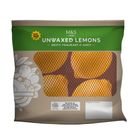 [Shelf life: 2 days or below] Unwaxed Lemons 806336 4 each