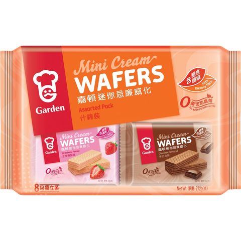 Garden Mini Cream Wafers (8 Packs) 272g