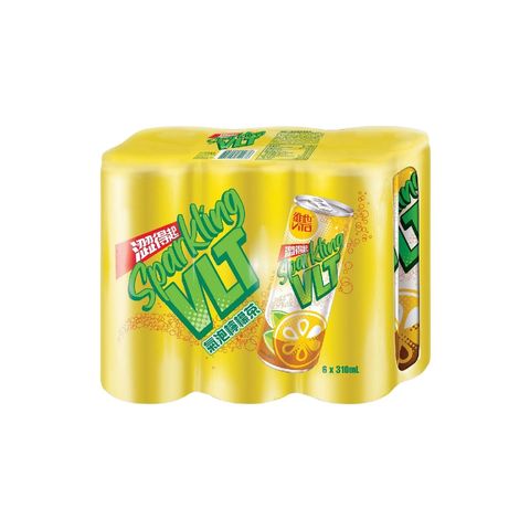 維他 氣泡檸檬茶 310ml x6