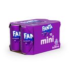 Fanta Grape Flavoured Soda 200ml x 6