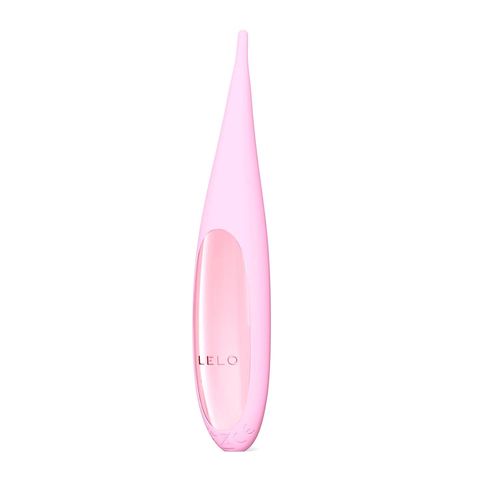 Lelo DOT Travel Soft and Flexible Pointed Tip Vibrator Pink 1 Piece (Ideal for beginners, adjust angles and intensity. Fully waterproof)
