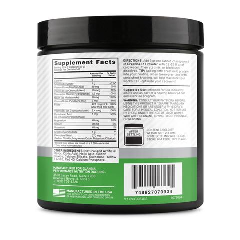 Optimum Nutrition Creatine+ Powder Orange Passionfruit 360g