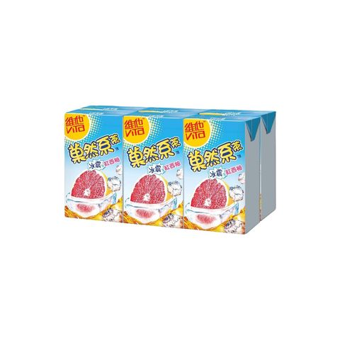 Vita Gor Yin Hai Icy Pink Grapefruit Tea Drink 250ml x6