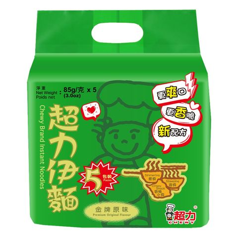 Chewy Instant Noodles E-men (5 Packs) 425g