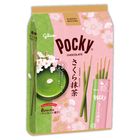 Glico Pocky Sakura Matcha 8 Packs [Parallel Import]