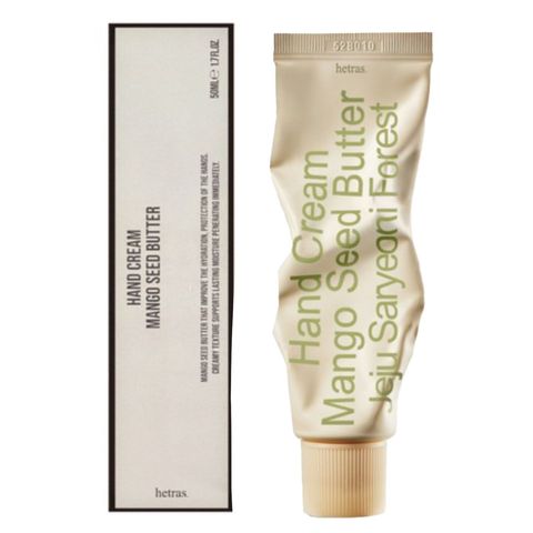Hetras Perfumed Mango Seed Butter Hand Cream - Jeju Saryeoni Forest 50ml [Parallel Import]