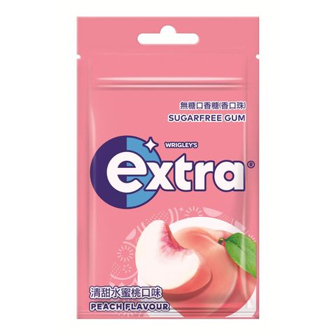 Extra Sugarfree Gum Peach Flavour 28g