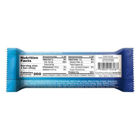 Pure Protein 蛋白棒 朱古力花生醬味 50克