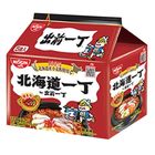 Nissin Hokkaido Wheat Flour Korean Shin Flavour Noodle 5 Packs [Random Delivery of Old and New Packings] 4897878141814