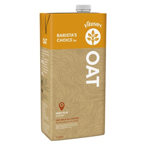 Vitasoy Australia Barista’s Choice Oat Milk 1L