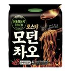 圃木園 蒜香爆炒拉麵 4 x 110克 [平行進口]