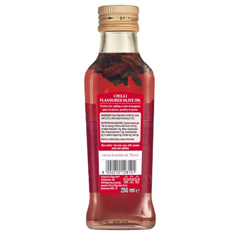Filippo Berio Chilli Flavoured Extra Virgin Olive Oil 250ml