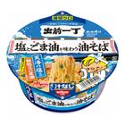 Nissin Demae Iccho Bowl Salt & Sesame Oil Abura Soba 82g [Parallel Import]