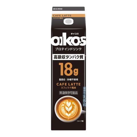 Oikos High Absorption Protein Drink Caffe Latte Flavor 240ml