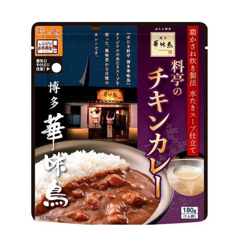Hakata Hanamidori Torizen Foods Chicken Curry Pouch 180g [Parallel Import]