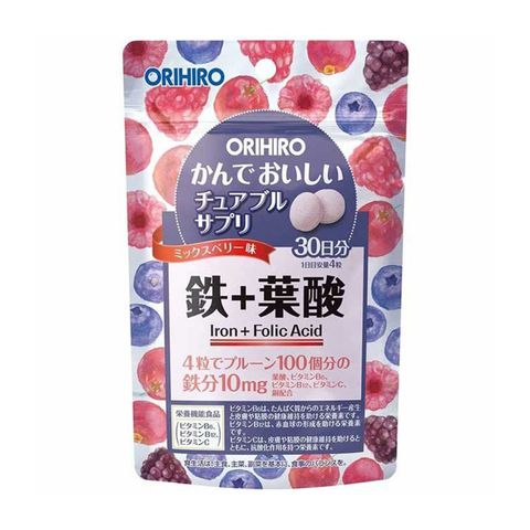 Orihiro Chewable Supplement - Iron 60g [Parallel Import]