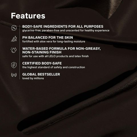 Lelo Personal Moisturizer 75ml (Provides silky smooth lubrication for enhanced pleasure, suitable for all types of use. Safe and fragrance-free for complete peace of mind.)