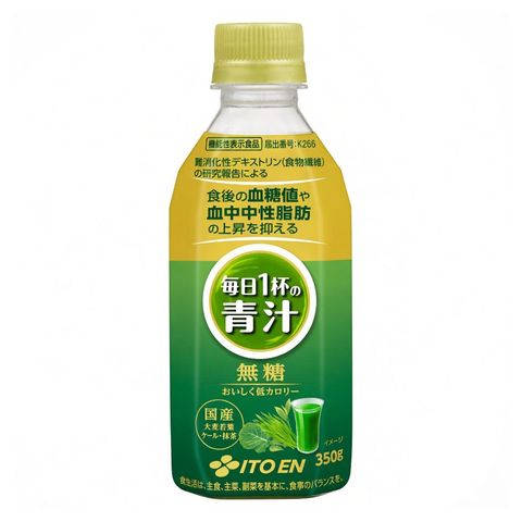 Ito En One Cup of the Unsweetened Green Juice Every Day 350ml [Parallel Import]