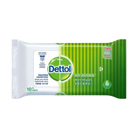 Dettol Antibacterial Wet Wipes 10's x 3 Packs