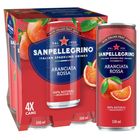 San Pellegrino Aranciata Rossa Sparkling Juice (Blood Orange) 4pcs x 330ml