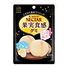 Fujiya White Peach Flavor Gummy 48g [Parallel Import]
