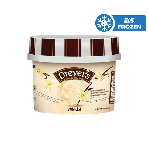 Dreyer's - Grand Vanilla 750ml (The new and old packaging will be shipped out randomly)