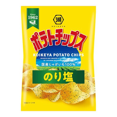 湖池屋 紫菜鹽味薯片 55克 [平行進口]