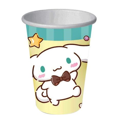 Sanrio Cinnamoroll 9oz Paper Cup 6 Pieces [Licensed by Sanrio]