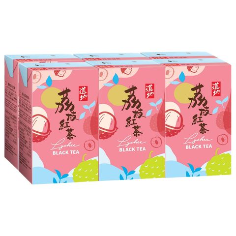 道地 荔枝紅茶 250毫升 x 6