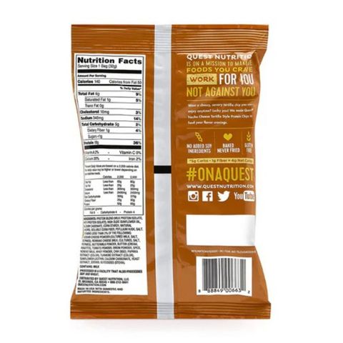 Quest Tortilla Style Protein Chips Nacho Cheese 32g