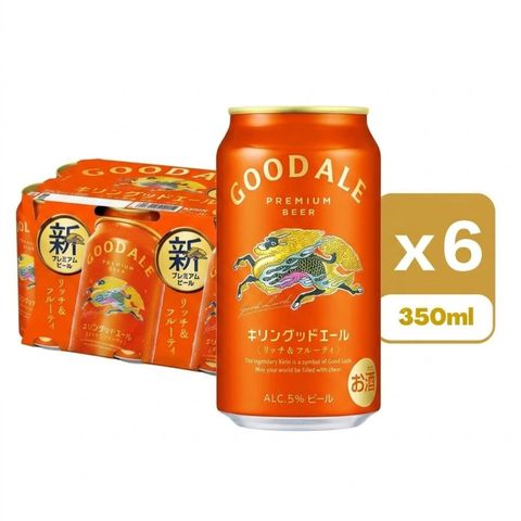 Kirin Goodale Beer Edition Can Alc. 5% 6 x 350ml [Parallel Import]