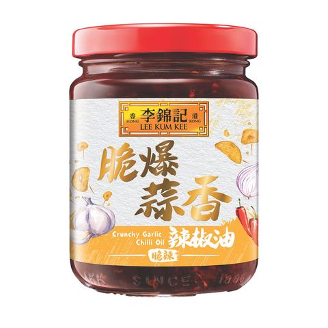 Lee Kum Kee Crunchy Garlic Chilli Oil 198g