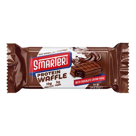 Smarter 蛋白窩夫 朱古力忌廉味 55克