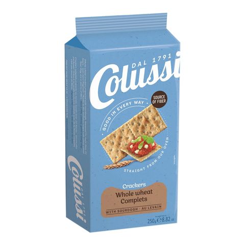 Colussi Whole Wheat Sourdough Crackers 250g