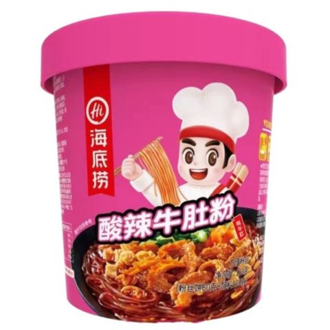 Haidilao Sour & Spicy Beef Tripe Cup Noodles 160g