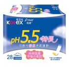 Kotex Fresh Ph5.5 Liners (Long) 17.5cm 28 Pieces