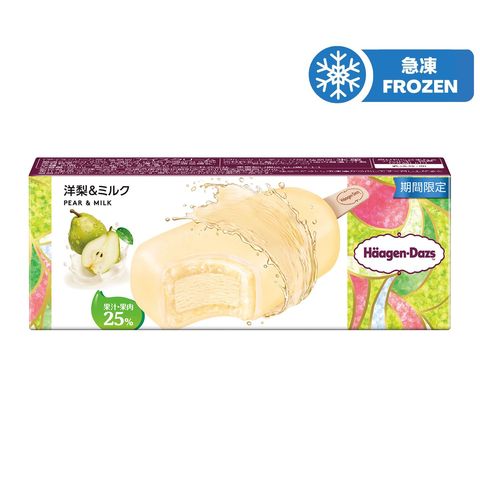 Haagen-dazs Pear & Milk Stick Bar (Frozen Confection) 69ml
