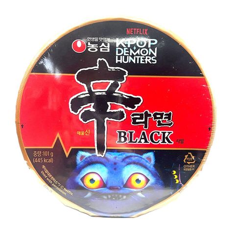 Nongshim Black Spicy Big Bowl Noodles 101g [Parallel Import]